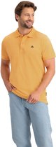 NOMAD® Polo Piqué Heren | Maat M | Oranje | Polo Shirt Korte Mouw | Luchtig Katoen | Sneldrogend
