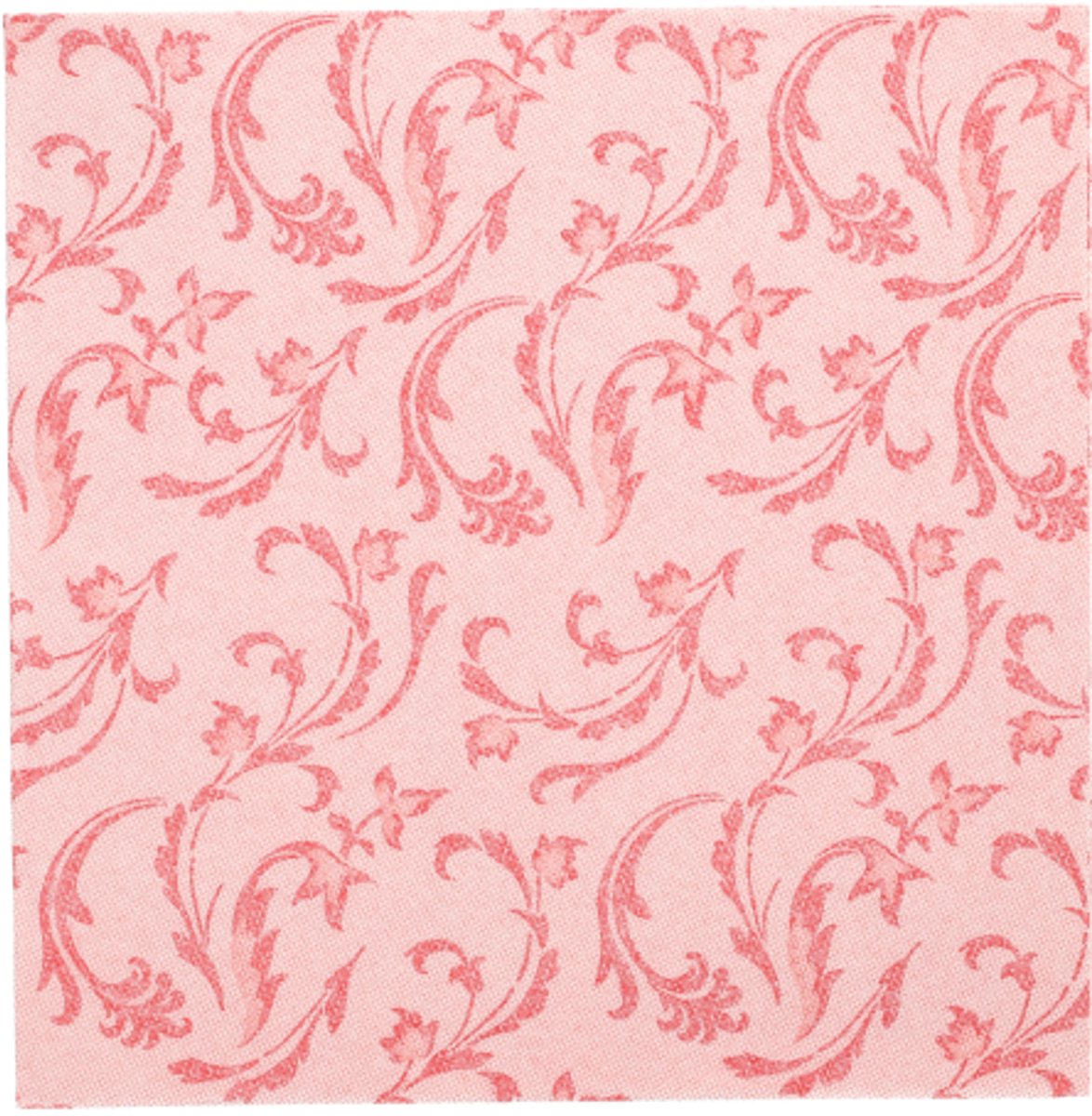 50 Servetten ROYAL Collection 1/4 vouw 40 cm x 40 cm rood Damascato