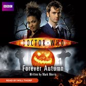 Doctor Who: Forever Autumn met David Tennant en een vrouw met donker haar, met op de voorgrond een pompoen.