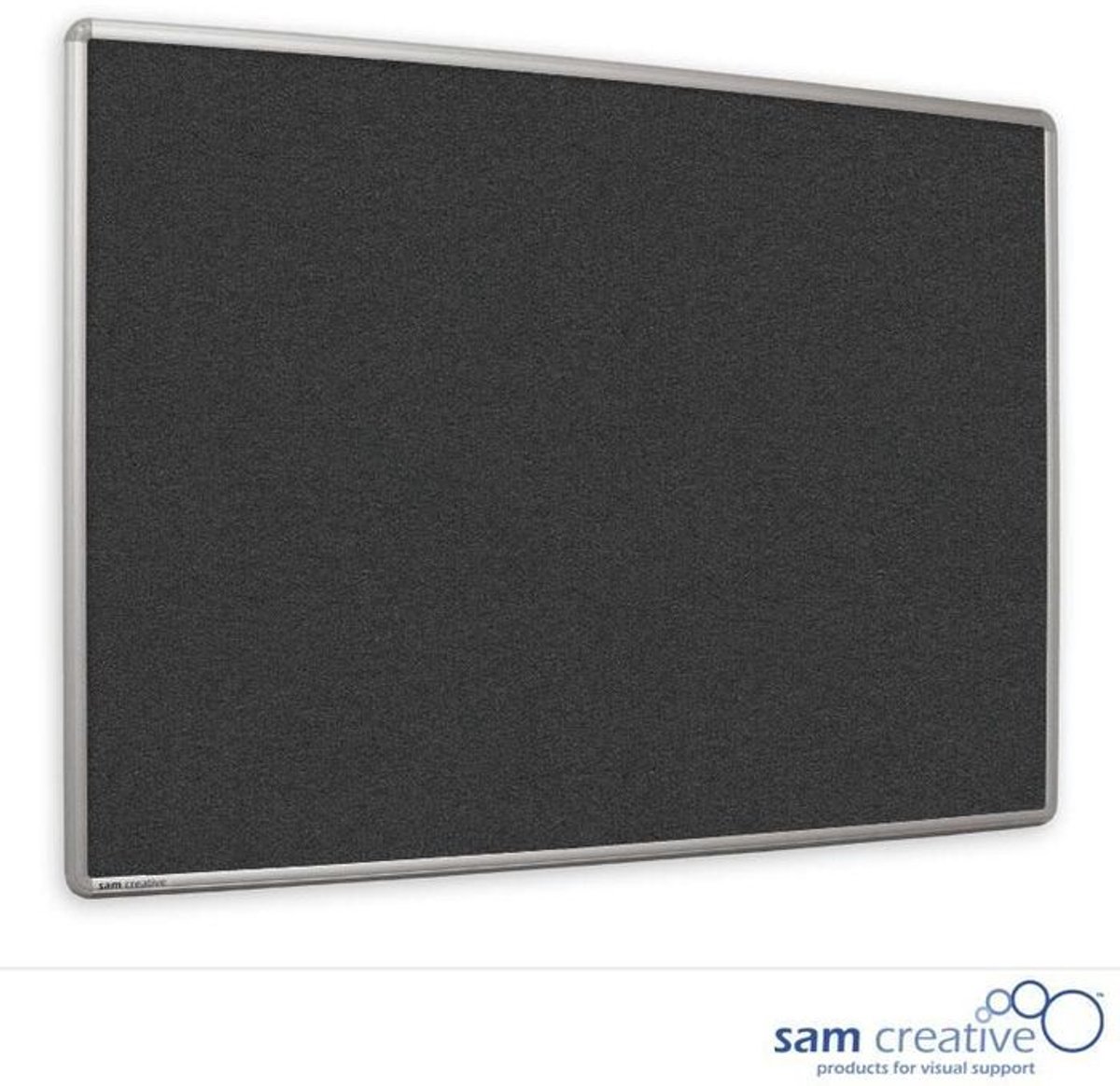 Sam Creative Prikbord Bulletin - Antraciet - 90x120 cm