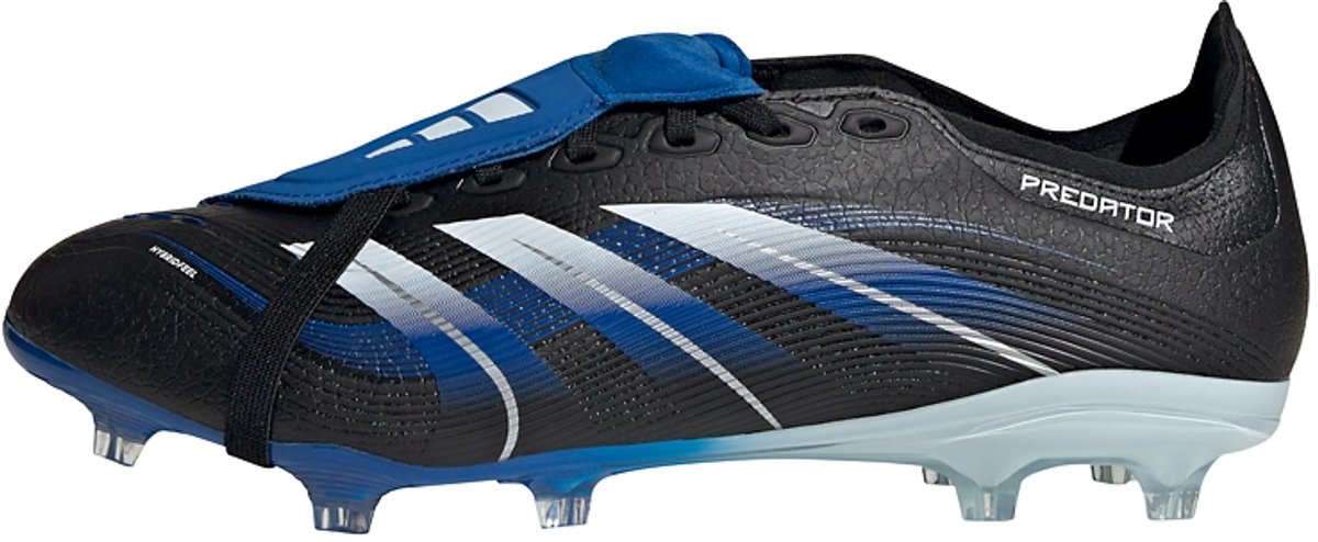 adidas Performance Predator League Jude Bellingham Fold-Over Tongue Firm/Multi-Ground Voetbalschoenen - Unisex - Zwart