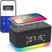 Swiftvein Rise Digitale Wekkerradio - Wekker voor Kinderen en Volwassenen - Reiswekker met Alarm Klok - Klokradio voor Slaapkamer