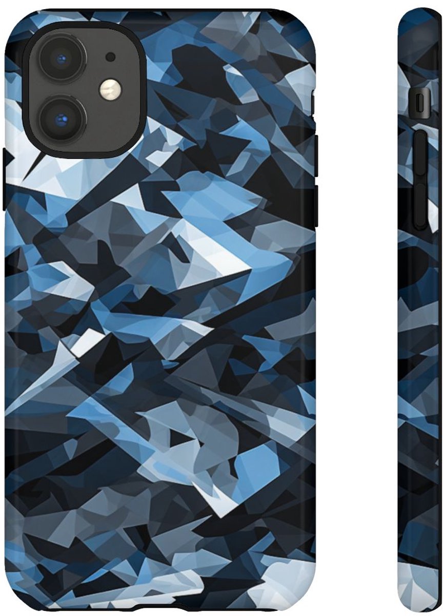 Stedelijk Geometrisch Camouflagepatroon – Telefoonhoesje Geschikt voor iPhone 11