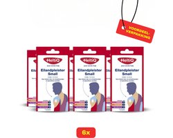 HeltiQ 6x - Eilandpleister Small - 8 - 5 x 7,5 cm - 8 stuks