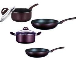 Pyrex Origin Minerals Hoogwaardig Aluminium  Pannenset - 6 Delig