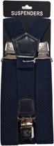 Bretels | Kleur: Blauw | Bretels Heren Volwassenen | Stevige Clips | Sterke Clips | Brede Clips | One Size Fits All