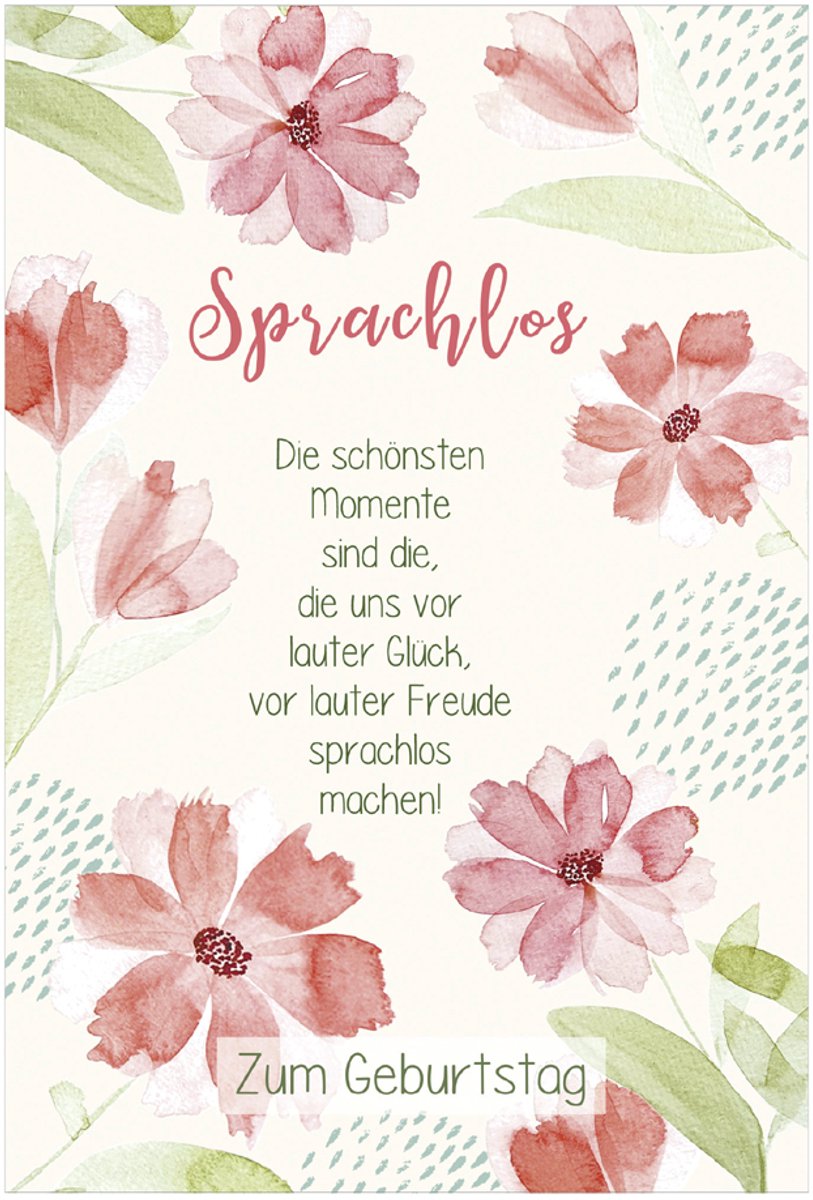 Susy Card Verjaardagskaart met Songtekst 'Af en Toe'