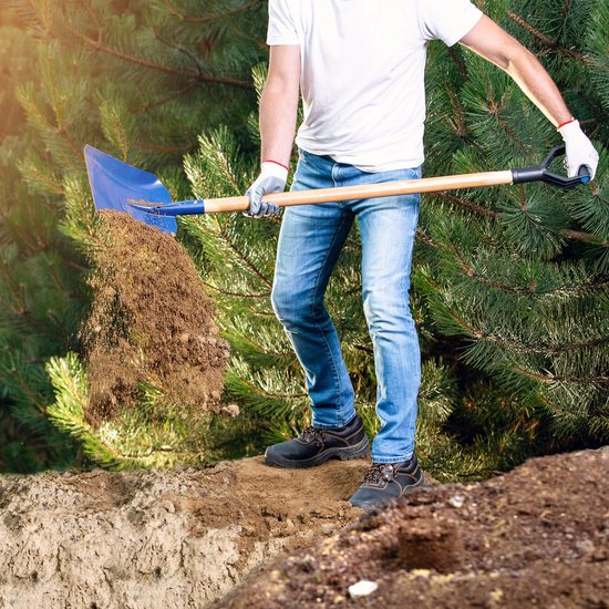 KADAX Opzetstuk ter beschikking gesteld van staal, salla met een Gior Light, Spanje met du-handgreep, aardenzaal, tuinspraak voor zand, kiezen, aarde, tuinzadel (wotch, blauw) van Merkloos	 — afbeelding 3