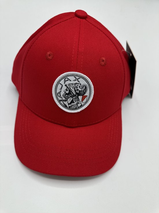 Ajax Cap rood oud logo Senior - Ajax Pet Rood