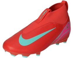 Nike Jr. Mercurial Superfly 10 Academy - Voetbalschoenen - Maat 34 - Ember Glow/Aurora Green / Groen - Mercurial Superfly - Voetbal - Kinder Voetbalschoenen
