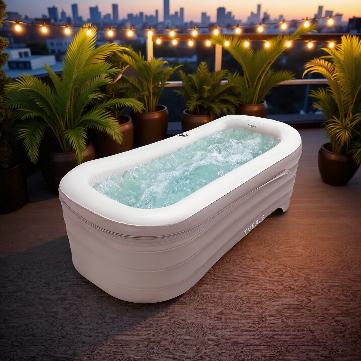 Opblaasbare Whirlpool Bubbelbad 1 Persoon - Luxe Opvouwbaar - Opblaasbare - €950,00