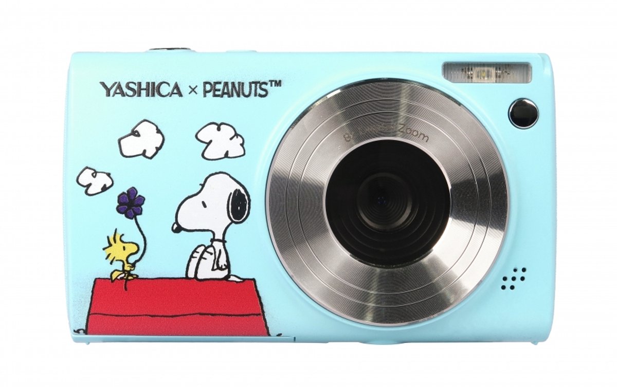 Yashica Peanuts Compactcamera 30 MP Groen
