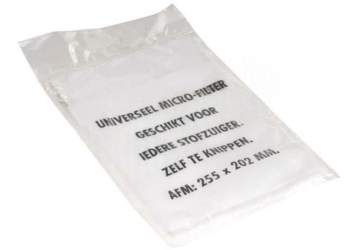 Universeel Filter Micro -op maat te knippen diverse modellen- 1000099