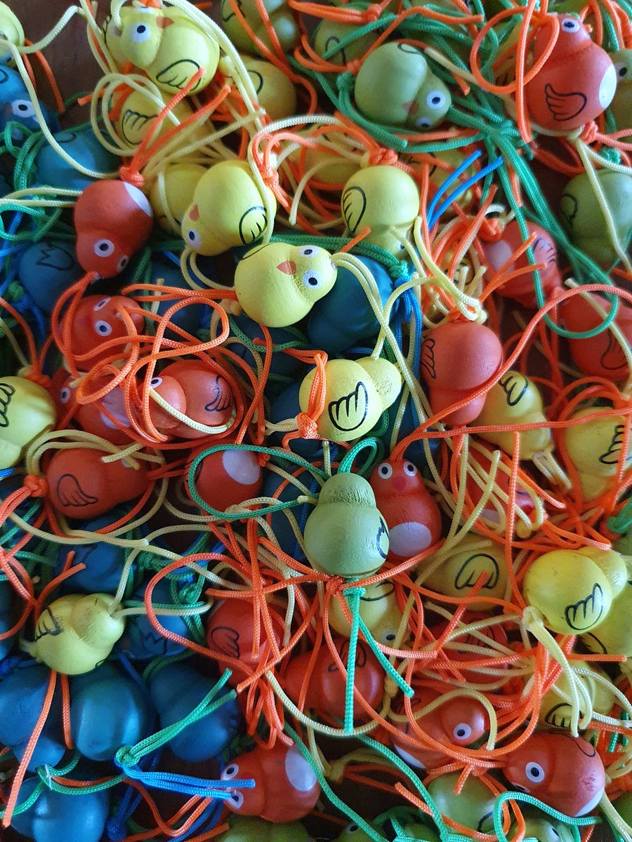 100 geluksvogeltjes in doos