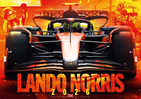 Lando Norris A3 Kalender 2026