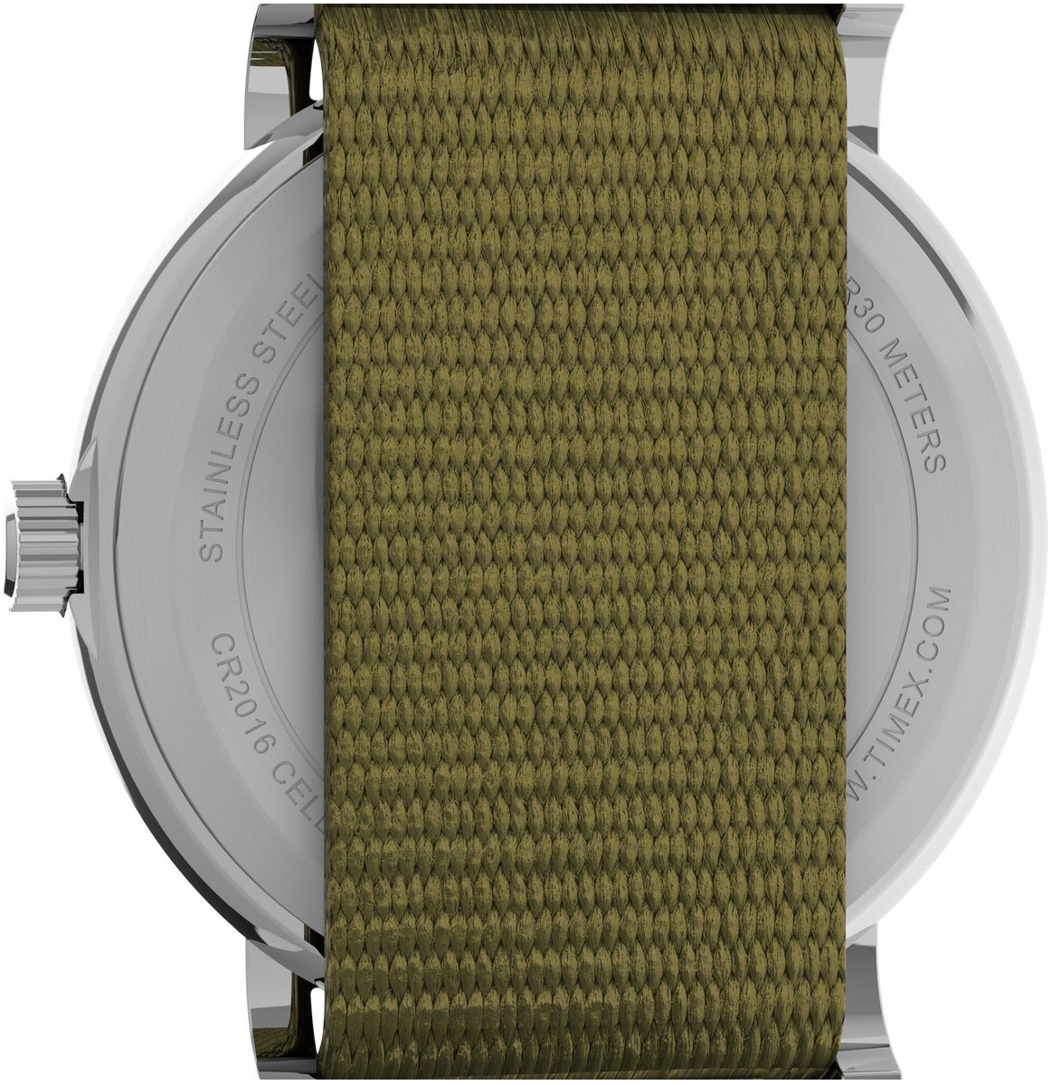 Timex Weekender Seasonal Kwarts Analoog Horloge Groente Case: 100% Brass And Llb| Bracelet: 100% Fabric 31 mm TW2V61500Z1