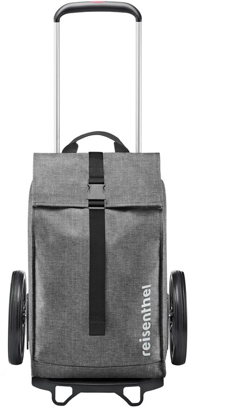 Carro De La Compra Reisenthel Color Negro - Plegable, Ligero Y Con Capacidad Amplia, Ideal Para Mercados Y Compras Diarias
