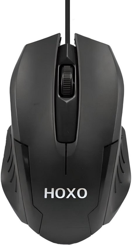 Bedrade USB Muis – Ergonomisch Ontwerp – 1000 DPI – Zwart – 1.2m Kabel