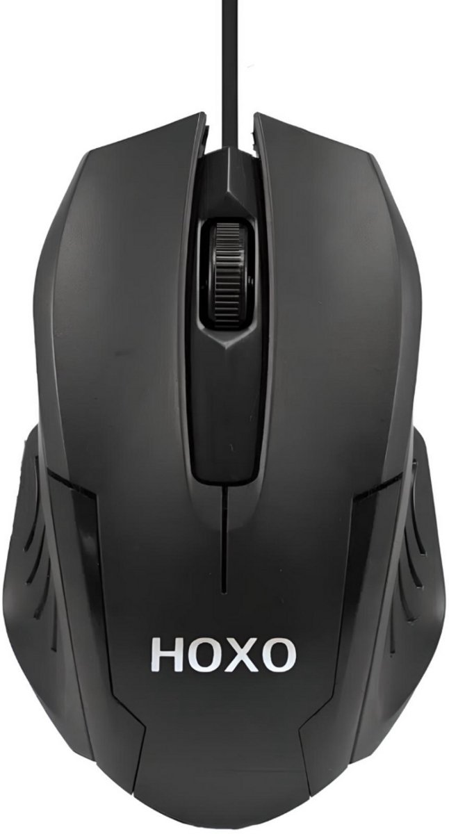 Muis - Computermuis - Gaming muis – Ergonomisch muis – 1000 DPI – Zwart – 1.2 meter Kabel