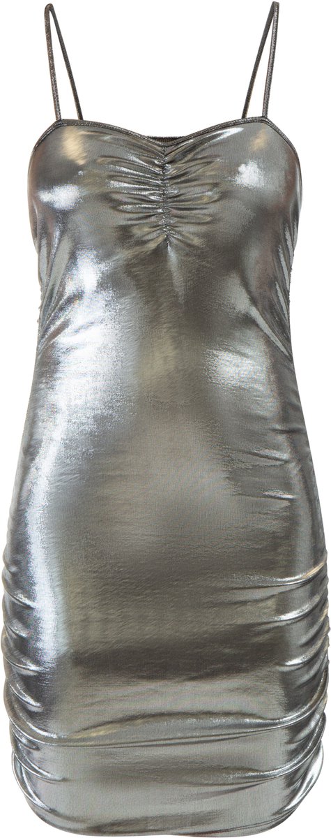 faina Gebreid mini-jurkje