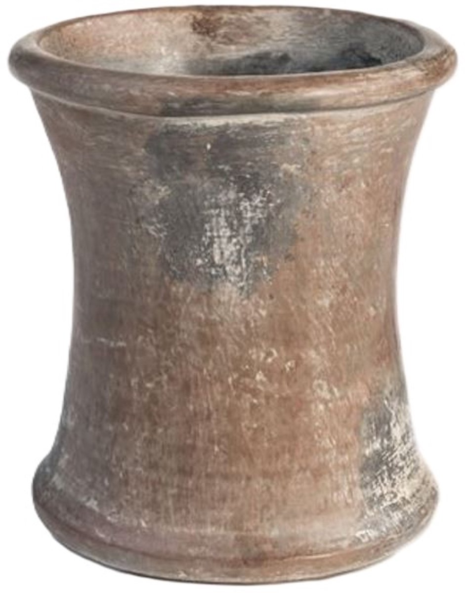 DBT Bloempot Pot Jonas Terracotta Look H 23 cm D 22cm