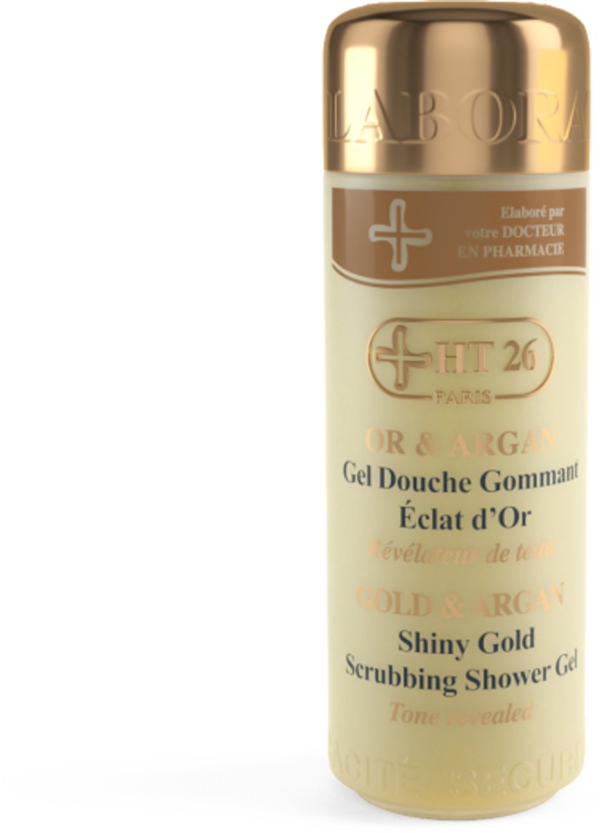HT26 Scrubbing Shower Gel Gold & Argan. 1000ML
