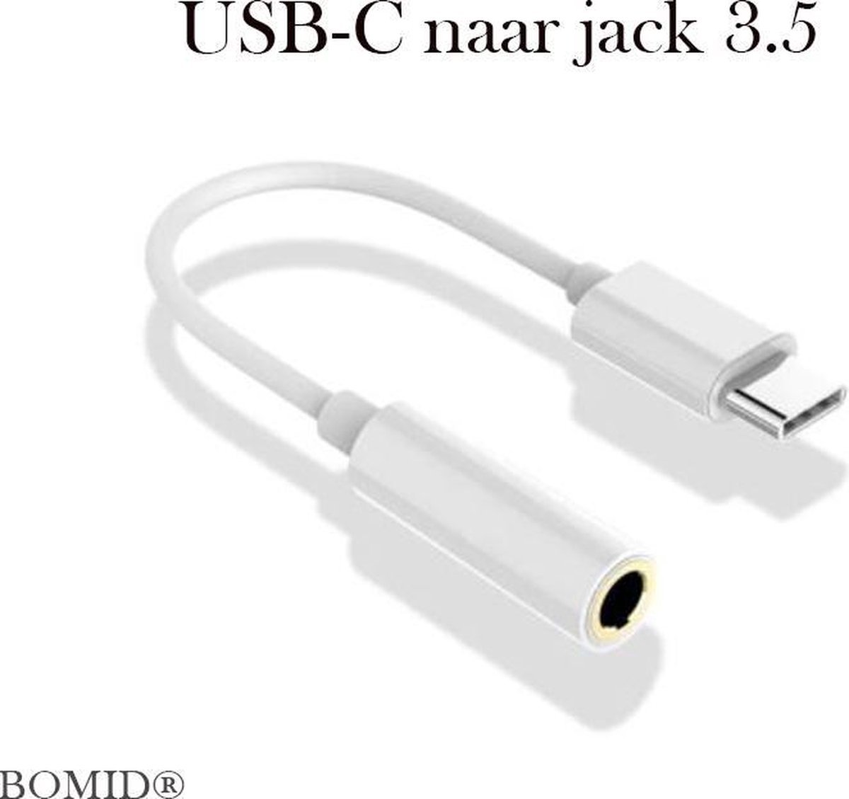 Ulanax - USB-C adapter - naar mini jack 3.5mm - voor audioapparaten