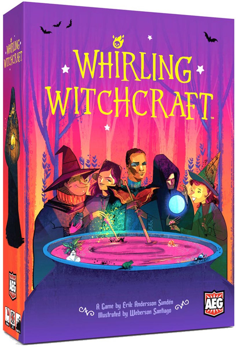 Whirling Witchcraft - Bordspel voor 2-5 spelers - Magie & Strategie