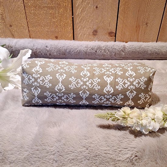 YogaStyles meditatiekussen - mini bolster design XS - grijs - van YogaStyles — afbeelding 2