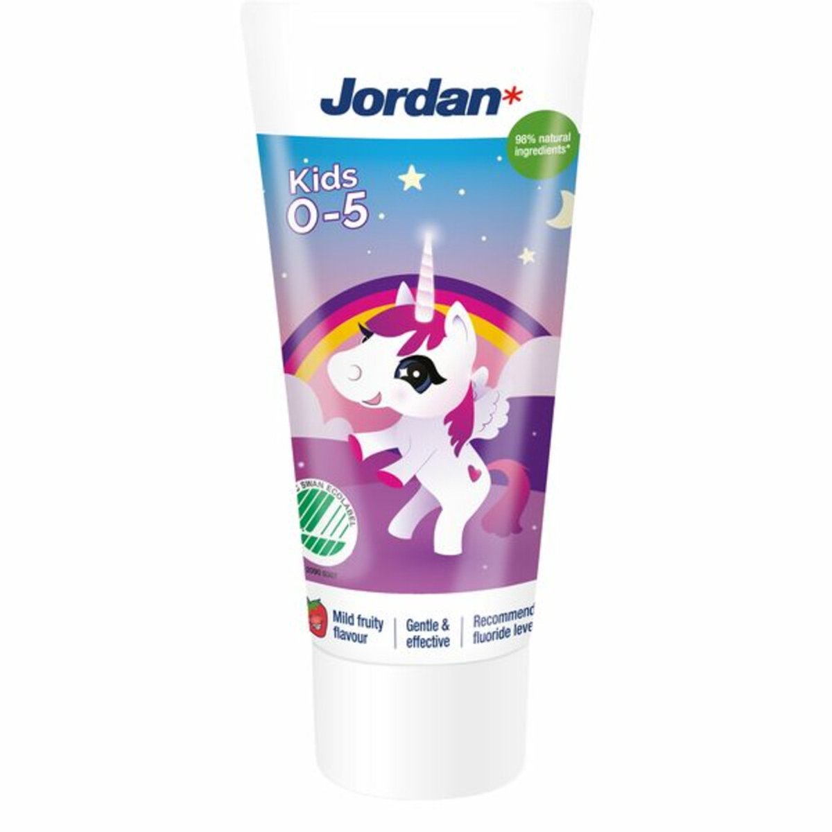 8x Jordan Tandpasta Kids 0-5 jaar 50 ml