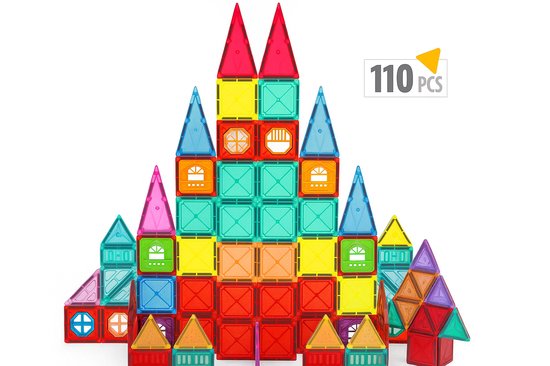 YAR- Jouets magnétiques – 70 pièces - speelgoed de construction - speelgoed Montessori - Magnetic toys - Blocs de construction magnétiques - Jouets Enfants