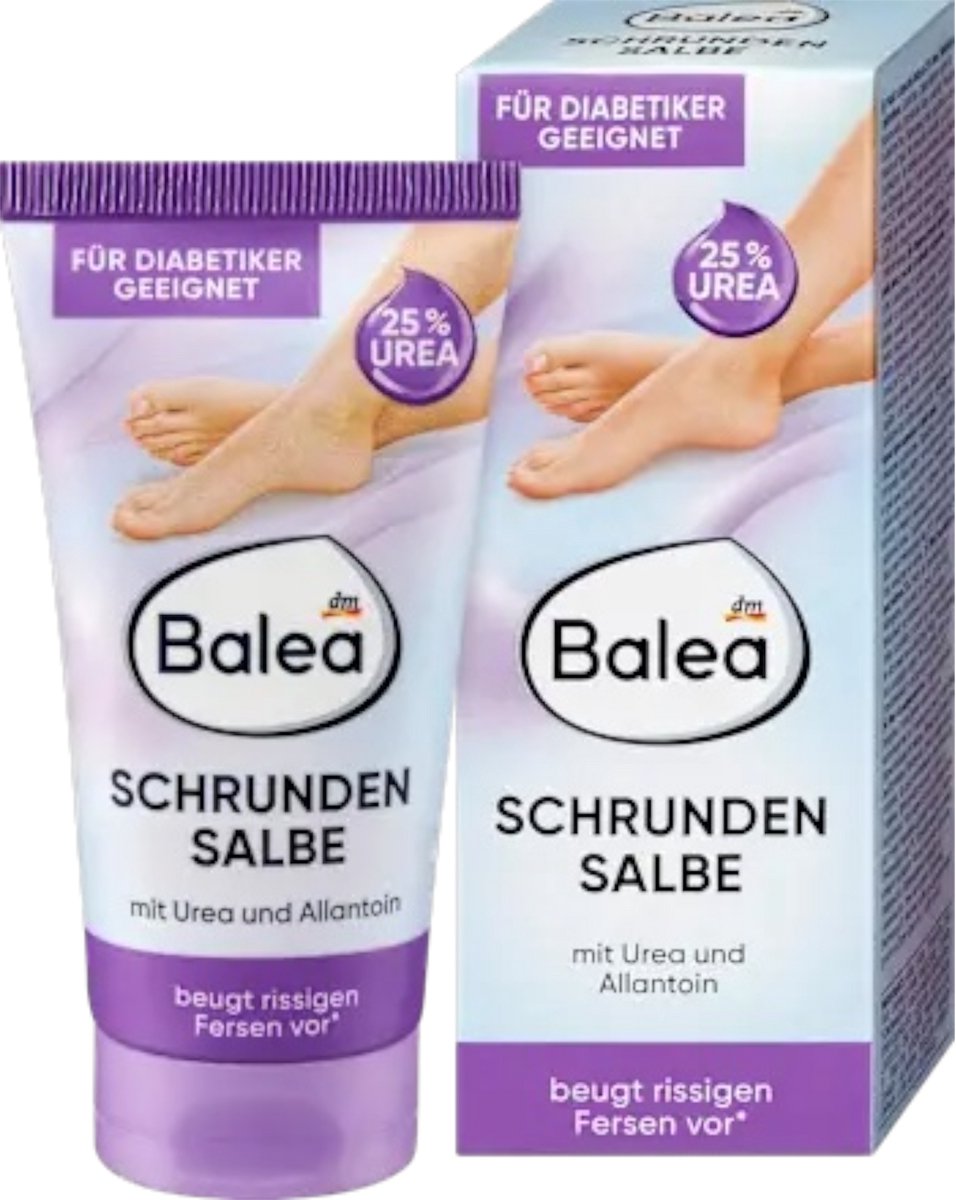 Balea voetcreme gebarsten huid met urea en allantoine