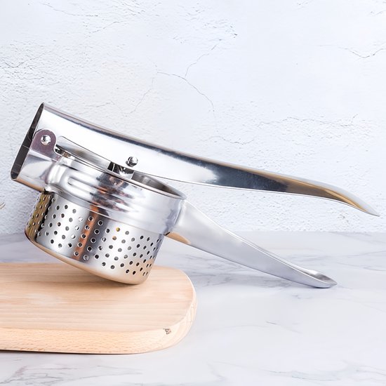 1 - Handmatige sapcentrifuge - Keuken - Multifunctioneel - Zijgat - Zilver van Merkloos — afbeelding 4