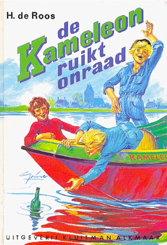 De Kameleon ruikt onraad - cover