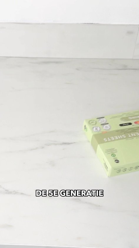 Cosmeau G5 Wasmiddel Wasstrips 120 5-Enzymen Wasbeurten Lentefris - Wasvellen - Wasmiddeldoekjes - Detergent Sheets - Bamboozy
