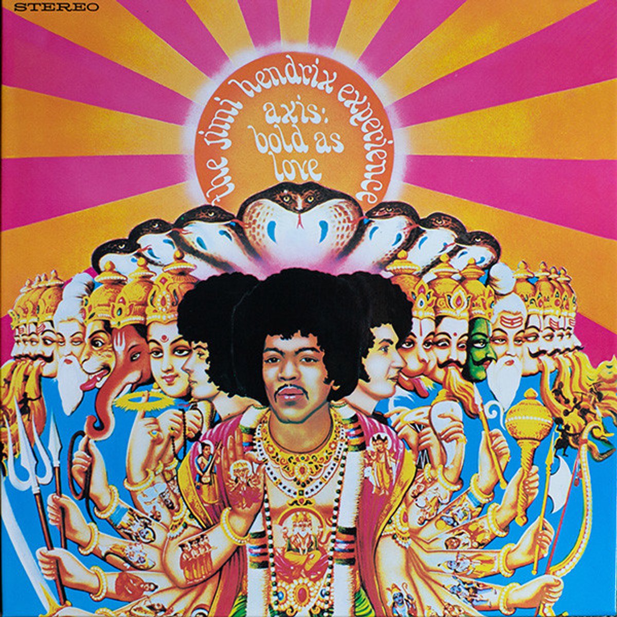 Hendrix Axis Bold as Love UHQR - 200 gram Clarity Vinyl LP | bol