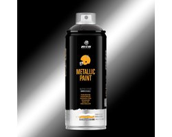 MTN metallic spuitverf - Zwart - Ral 9005 - 400ml