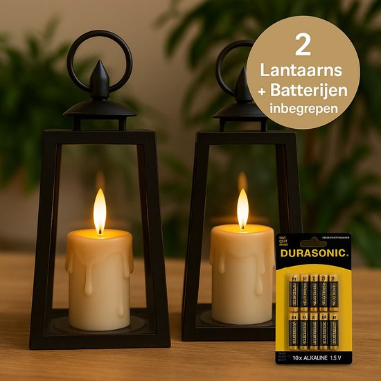Fachhandel Plus LED vlamlicht met vlam-effect, batterij