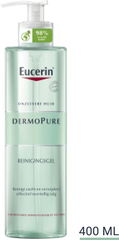 Eucerin DermoPure Clinical Zuiverende Reiniger - Face Wash - Gezichtsreiniger - Huid met neiging tot acne - 400ml