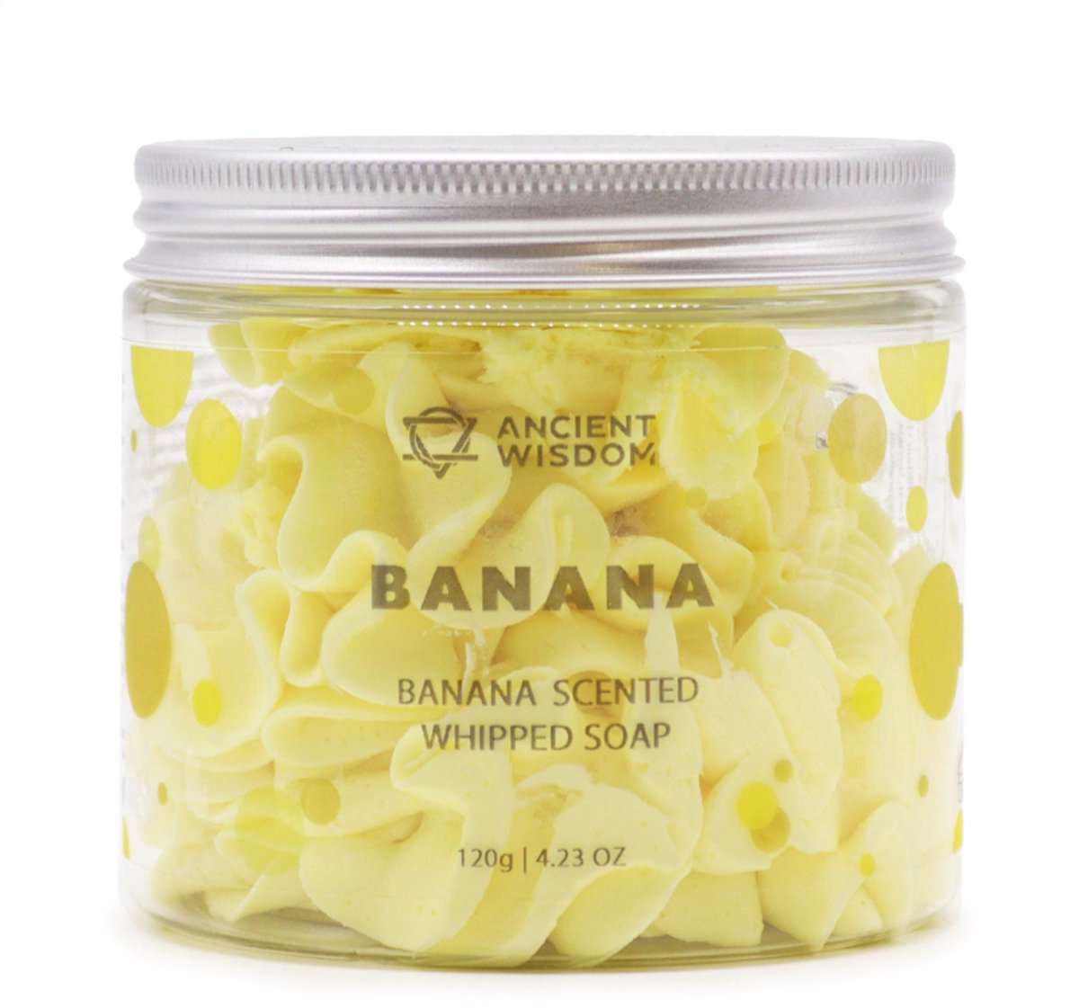 Bananen slagroomzeep 120 gram