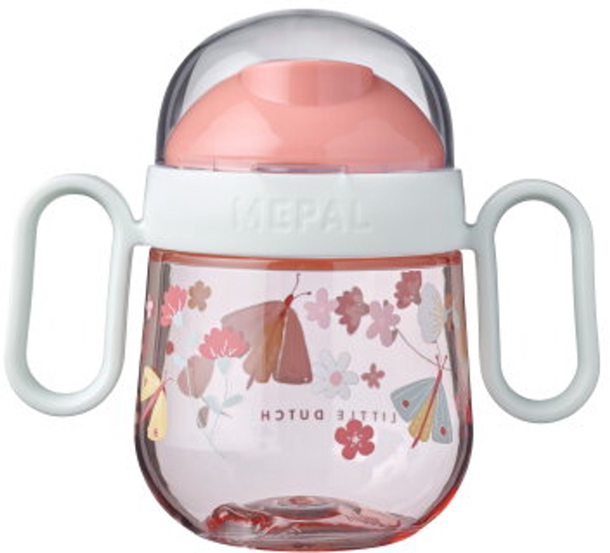 Mepal - Antilekbeker Mio 2.0 - Little Dutch - Vanaf 6 maanden - 200 ml - Flowers & Butterflies