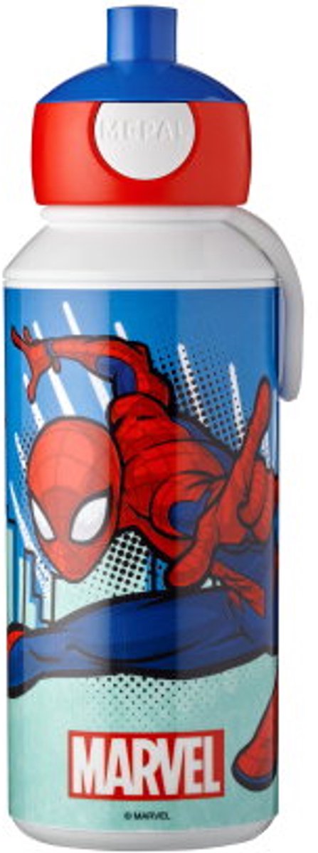 Drinkfles Pop-Up 400 ml Spider Man