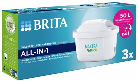Brita Maxtra Pro All-In-1 Waterfilterpatronen 4 Stuks van BRITA — afbeelding 5
