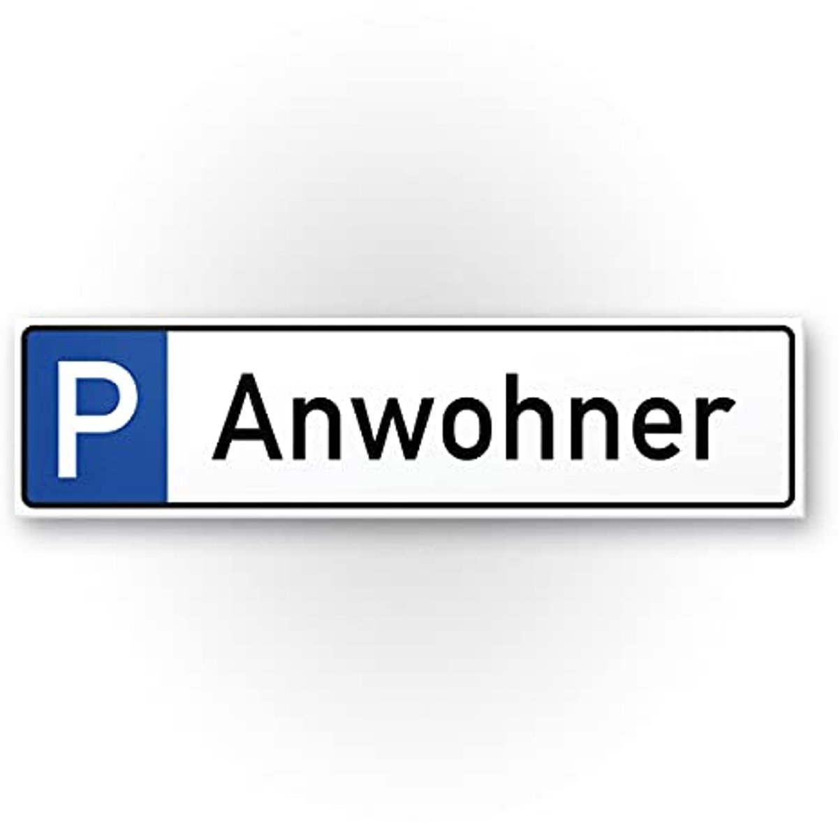 Parkeerbord voor bewoners - Instructiebord voor privéparkeerplaats en parkeerverbod