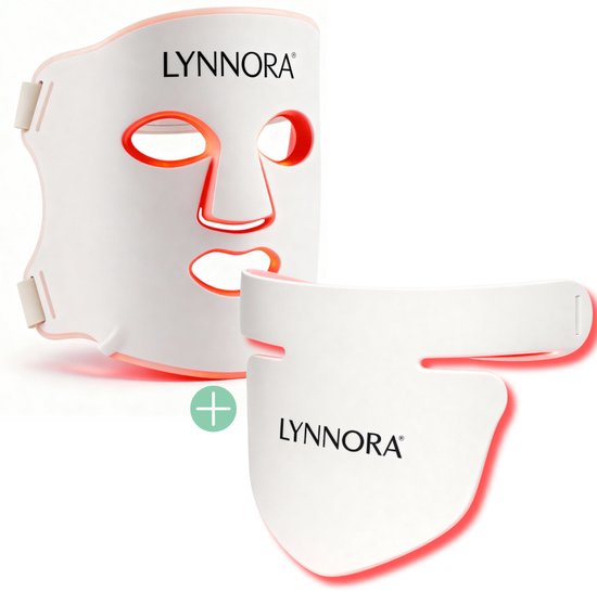 LYNNORA® Rood Licht Therapie Bundle Set - Rood Licht Therapie - Infraroodlamp - Lichttherapie - Led Face Mask - Infraroodtherapie - Acne