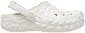 Sabot géométrique doublé Crocs Classic White Taille 39/40 M7/W9
