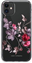 Case Company® - Coque iPhone 11 - Belles fleurs - Coque souple / Coque - Protection sur tous les côtés - Côtés transparents - Protection sur le bord de l'écran - Coque arrière