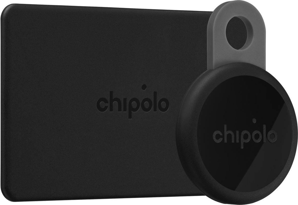 Chipolo CARD + LOOP Zwart
