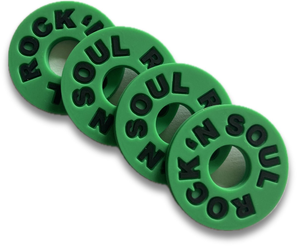 Rock 'n Soul - Straplock - Rubber - set van 4 stuks