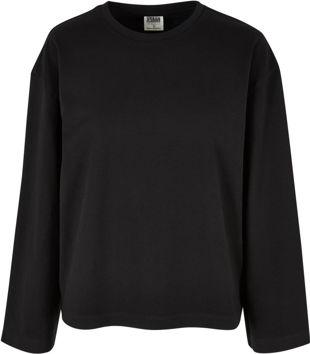 Urban Classics Organic Oversized Longsleeve top XL Zwart